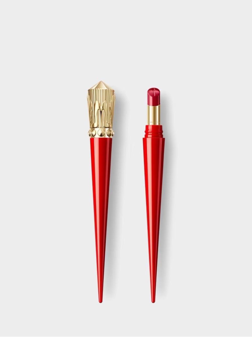 Christian Louboutin Red Stiletto Lipstick with Gold Cap